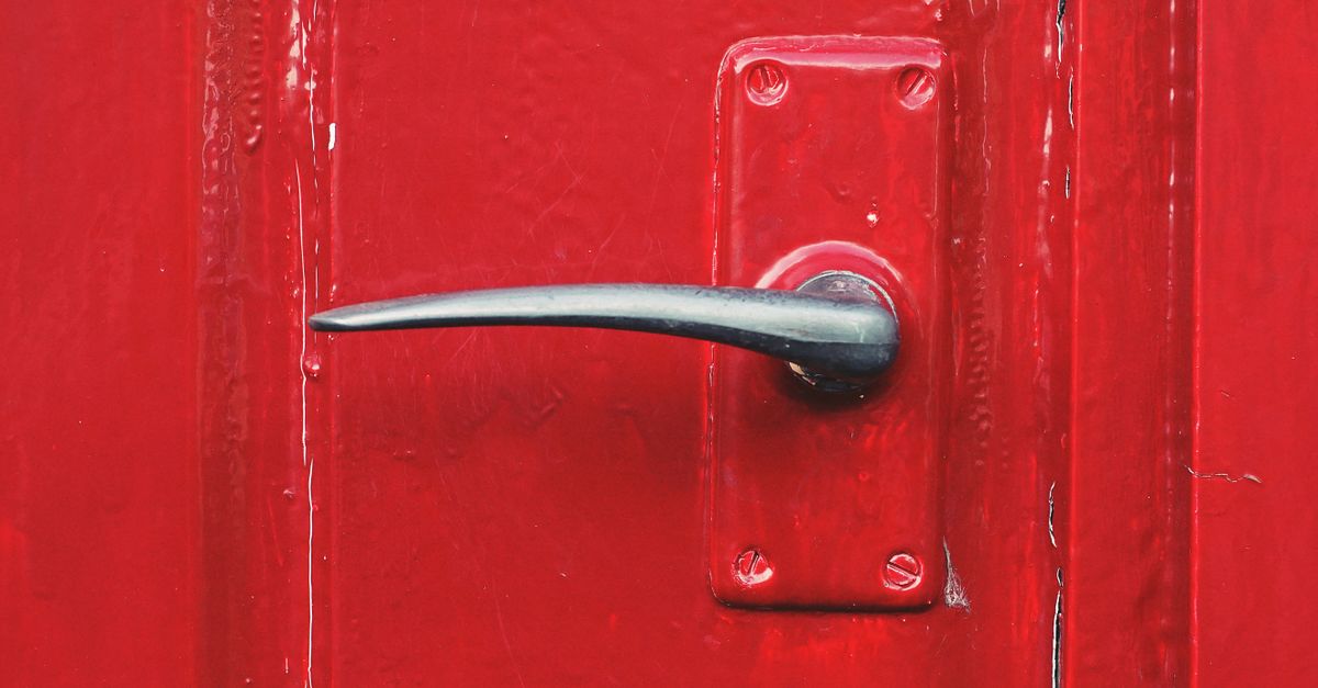locksmith unlocking front door — Larchmont Locksmith Westchester